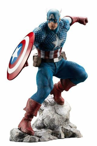 Statuette Kotobukiya - Marvel Universe - Captain America 18 Cm